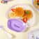 Sanrio Kuromi Cartoon Divided Plate Set Cute Kids AntiFall Tableware 0