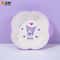 Sanrio Kuromi Cartoon Divided Plate Set Cute Kids AntiFall Tableware 12