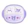 Sanrio Kuromi Cartoon Divided Plate Set Cute Kids AntiFall Tableware 5