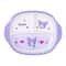 Sanrio Kuromi Cartoon Divided Plate Set Cute Kids AntiFall Tableware 5