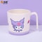 Sanrio Kuromi Cartoon Divided Plate Set Cute Kids AntiFall Tableware 8