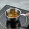 Mini 304 Stainless Steel Oil Pot Small Saucepan With Wooden Handle For Butter Chocolate 0