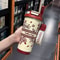 500ml Flower Pattern Insulated Coffee Cup Stainless Steel DoubleWall Vacuum Travel Mug 11