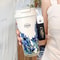 500ml Flower Pattern Insulated Coffee Cup Stainless Steel DoubleWall Vacuum Travel Mug 12