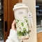 500ml Flower Pattern Insulated Coffee Cup Stainless Steel DoubleWall Vacuum Travel Mug 4