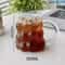JUSTINLAU Irregular Transparent Glass Cup Heat Resistant Coffee Mug Cocktail Glass 9