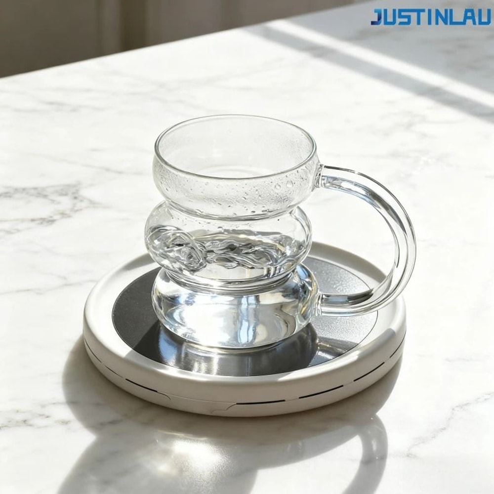 JUSTINLAU Irregular Transparent Glass Cup Heat Resistant Coffee Mug Cocktail Glass 4