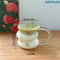 JUSTINLAU Irregular Transparent Glass Cup Heat Resistant Coffee Mug Cocktail Glass 8