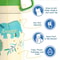 Cartoon Pattern Portable Kids Water Bottle 350ml Stainless Steel Thermo Cup For Travel 2