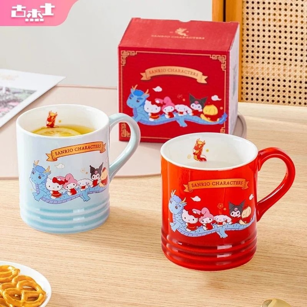 Sanrio My Melody Ceramic Mug 320ml Creative Cartoon Coffee Milk Cup 1