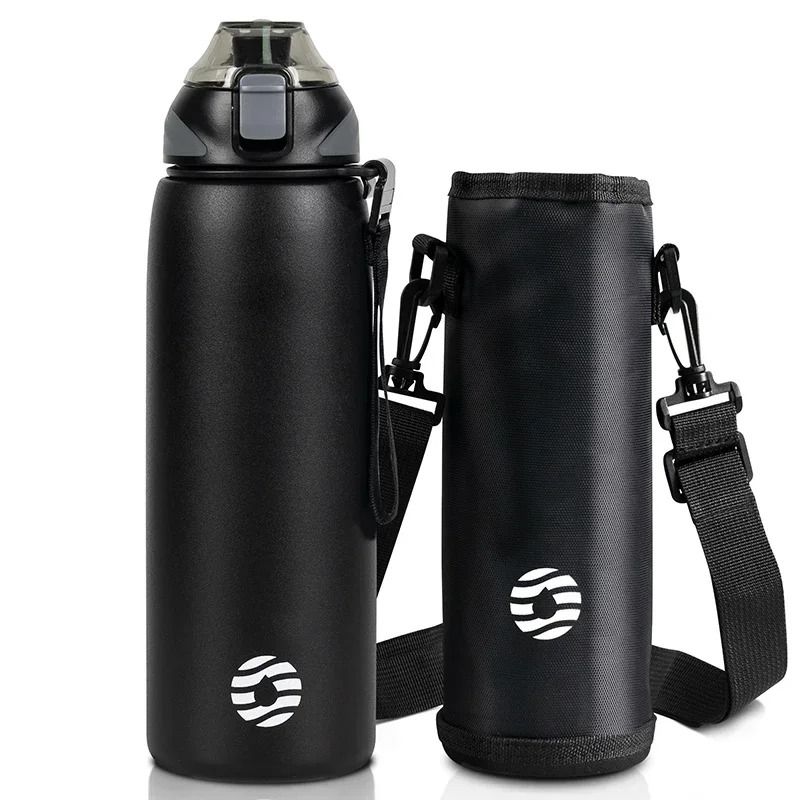 FEIJIAN Stainless Steel Vacuum Sports Bottle Portable Travel Water Bottle For Hot Cold Drinks 6