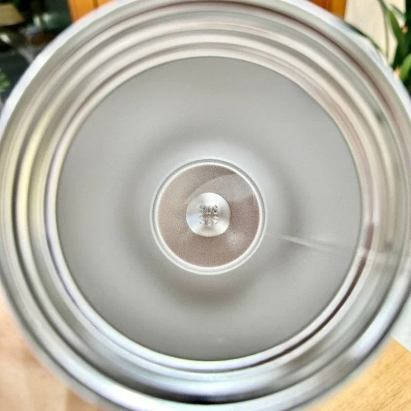 JUSTINLAU Ins Style Portable Vacuum Flask 470ml 304 Stainless Steel HandHeld Thermos 3