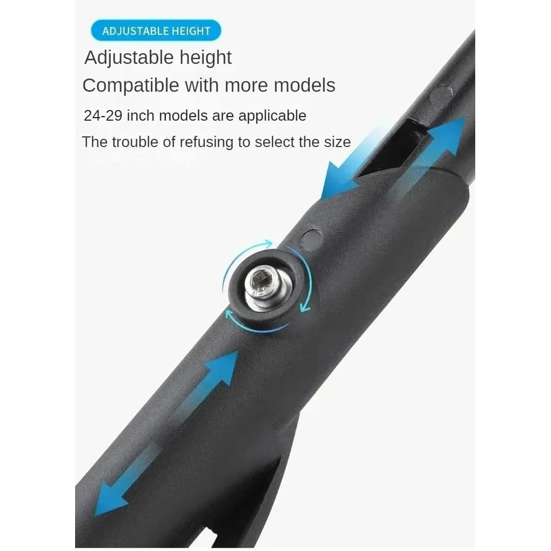 Adjustable Aluminum Alloy Bike Kickstand Universal Side Stand For MTB Electric Snow Bikes 4