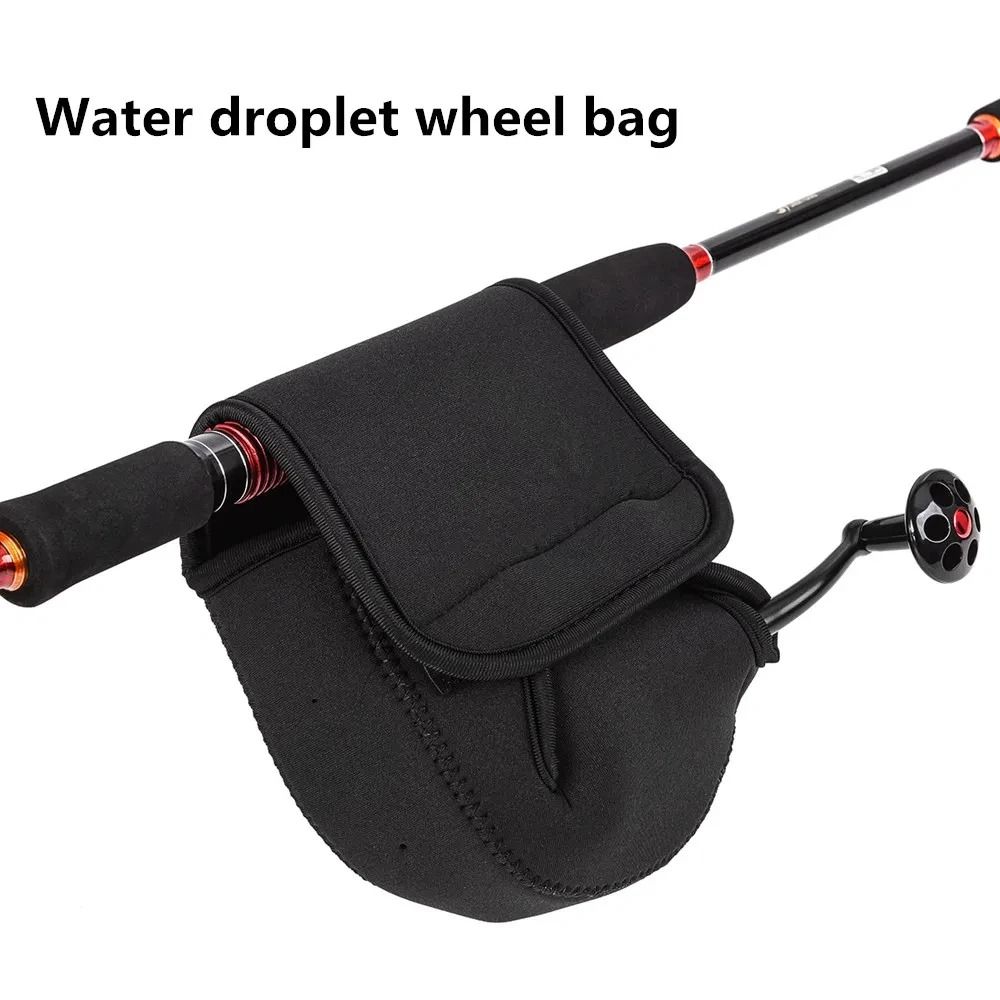 Universal Neoprene Spinning Fishing Reel Cover Waterproof Protective Storage Case 2