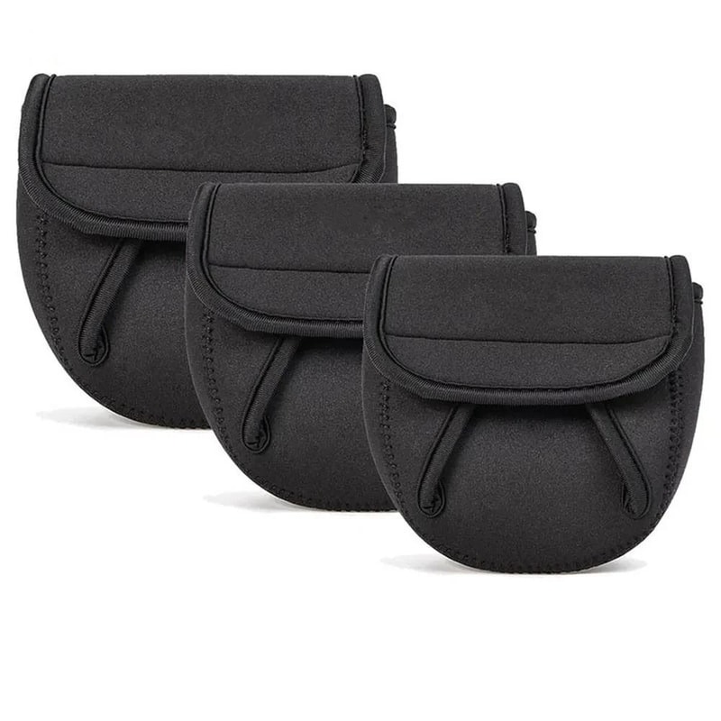 Universal Neoprene Spinning Fishing Reel Cover Waterproof Protective Storage Case 5