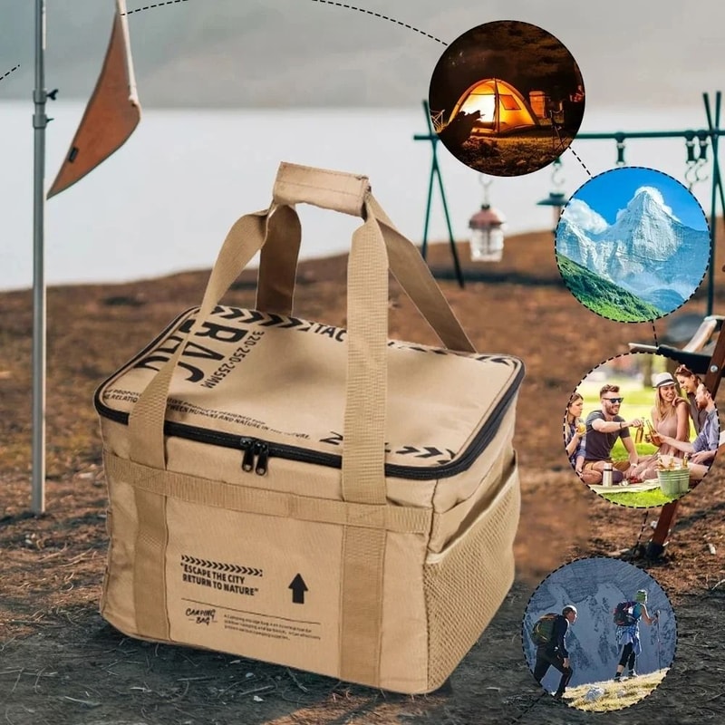 3042L Tactical Camping Storage Bag Insulated Folding Waterproof Organizer 5