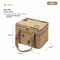 3042L Tactical Camping Storage Bag Insulated Folding Waterproof Organizer 6