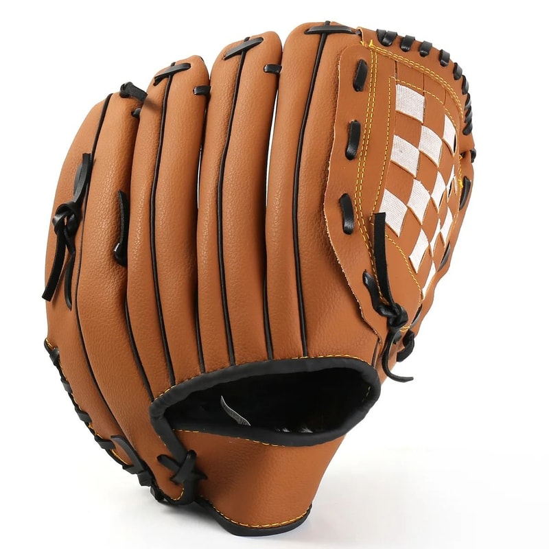 Outdoor Training Baseball Glove 95 Synthetic Leather Softball Practice Equipment For Kids Adults 1