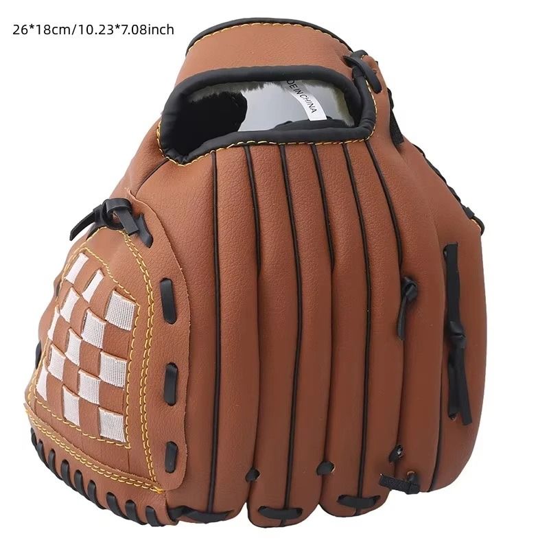 Outdoor Training Baseball Glove 95 Synthetic Leather Softball Practice Equipment For Kids Adults 7