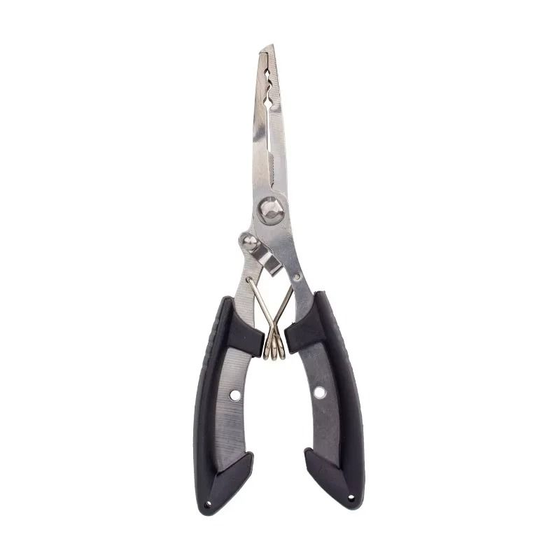 Stainless Steel Fishing Pliers Durable Line Cutter Hook Remover AntiSlip Grip 6