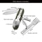Stainless Steel 7in1 Camping Cutlery Set Foldable Multifunctional Outdoor Tableware 1