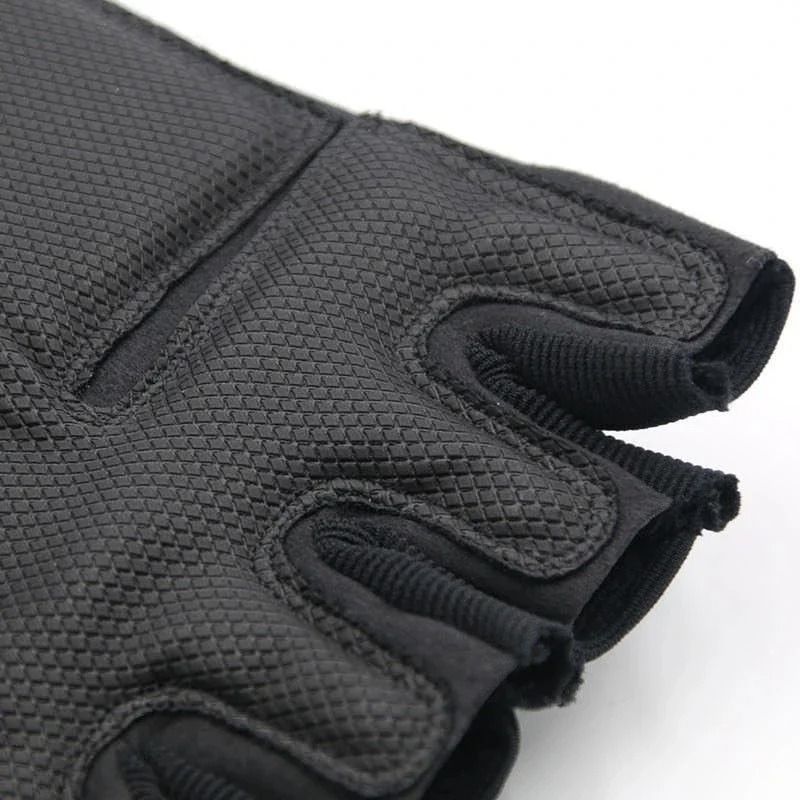 Half Finger Mens Tactical Gloves Impact Resistant Outdoor Sports Military Gear 5