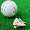 Golf Putting Alignment Aiming Tool Ball Marker With Magnetic Hat Clip Aircraft Pattern 3
