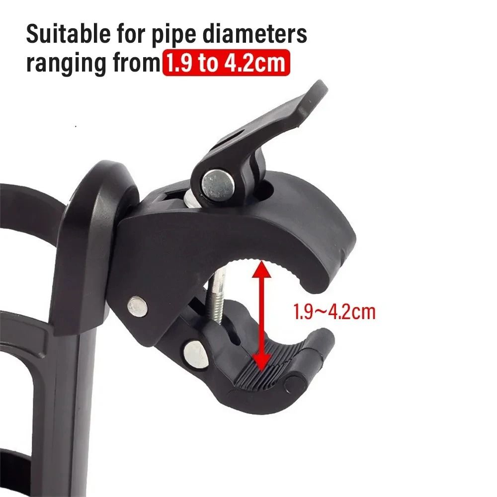 Universal 2in1 Bicycle Stroller Cup Holder ToolFree Mounting For MTB Road And Baby Carts 5