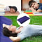 Portable Inflatable Air Cushion Pillow Large 47x30cm Folding Square Travel Headrest 1