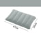 Portable Inflatable Air Cushion Pillow Large 47x30cm Folding Square Travel Headrest 2