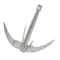 Folding Boat Anchor Grappling Hook Sturdy Survival Tool For Canoes Kayaks And Small Craft 1