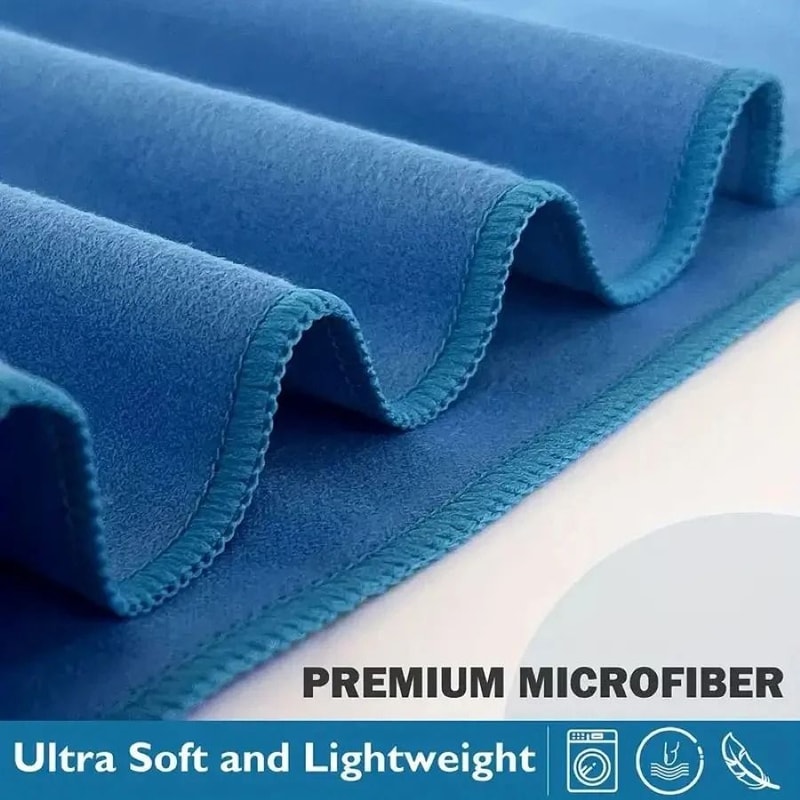 Premium Microfiber QuickDry Towel Sandproof Lightweight For Beach Gym And Travel 4
