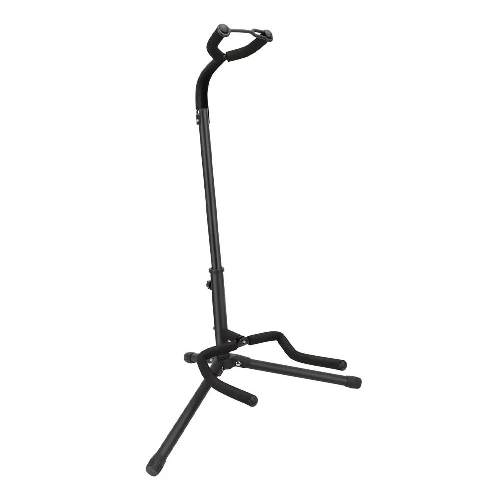 Portable Universal Guitar Stand Collapsible Single Stand With Safety Lock For Travel 1