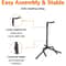 Portable Universal Guitar Stand Collapsible Single Stand With Safety Lock For Travel 5