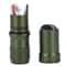 EDC Waterproof Survival Capsule Box 3in1 Pill Match Emergency Storage Container 6