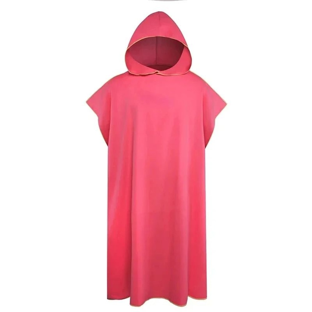 QuickDry Hooded Changing Robe Super Absorbent Microfiber Bathrobe For Beach Swimming Fitness 9