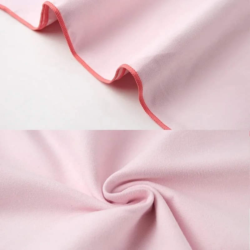 QuickDry Hooded Changing Robe Super Absorbent Microfiber Bathrobe For Beach Swimming Fitness 5