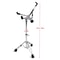 Portable Snare Drum Stand Adjustable Height Instrument Holder For 12 To 14 Diameter Drums 5