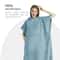 Unisex Oversized QuickDry Poncho Hoodie Premium Beach Changing Robe Surf Towel 0