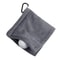 Premium Microfiber Golf Towel High Water Absorption Cleaning Cloth With Carabiner Hook 3