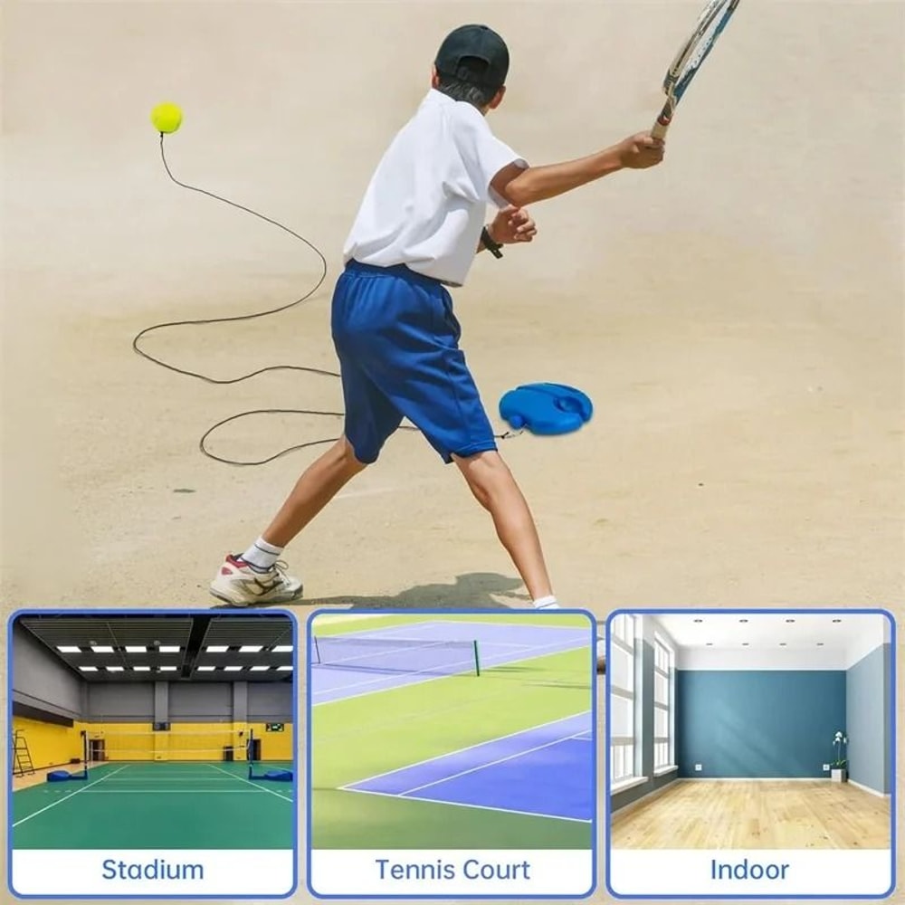 Professional Tennis Training Ball Trainer Indoor SelfStudy Rebound Tool For Tennis Practice 1