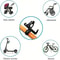 Universal 360 Rotating Bike Stroller Cup Holder Secure ToolFree Mount 1