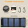 Portable Foldable USB Solar Panel HighEfficiency Folding Solar Charger For Travel Camping 6