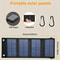Portable Foldable USB Solar Panel HighEfficiency Folding Solar Charger For Travel Camping 6