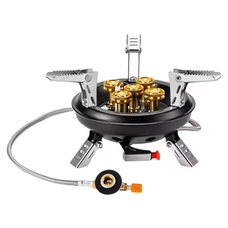 BRS201A 16000W High Power Camping Gas Stove Windproof Propane Burner With Piezo Ignition 7