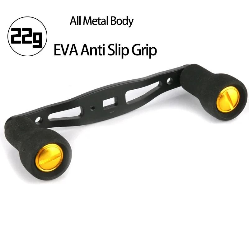 Lightweight Carbon Fiber Baitcasting Reel Handle DIY Fishing Reel Upgrade Kit With MetalEVA Knobs 5