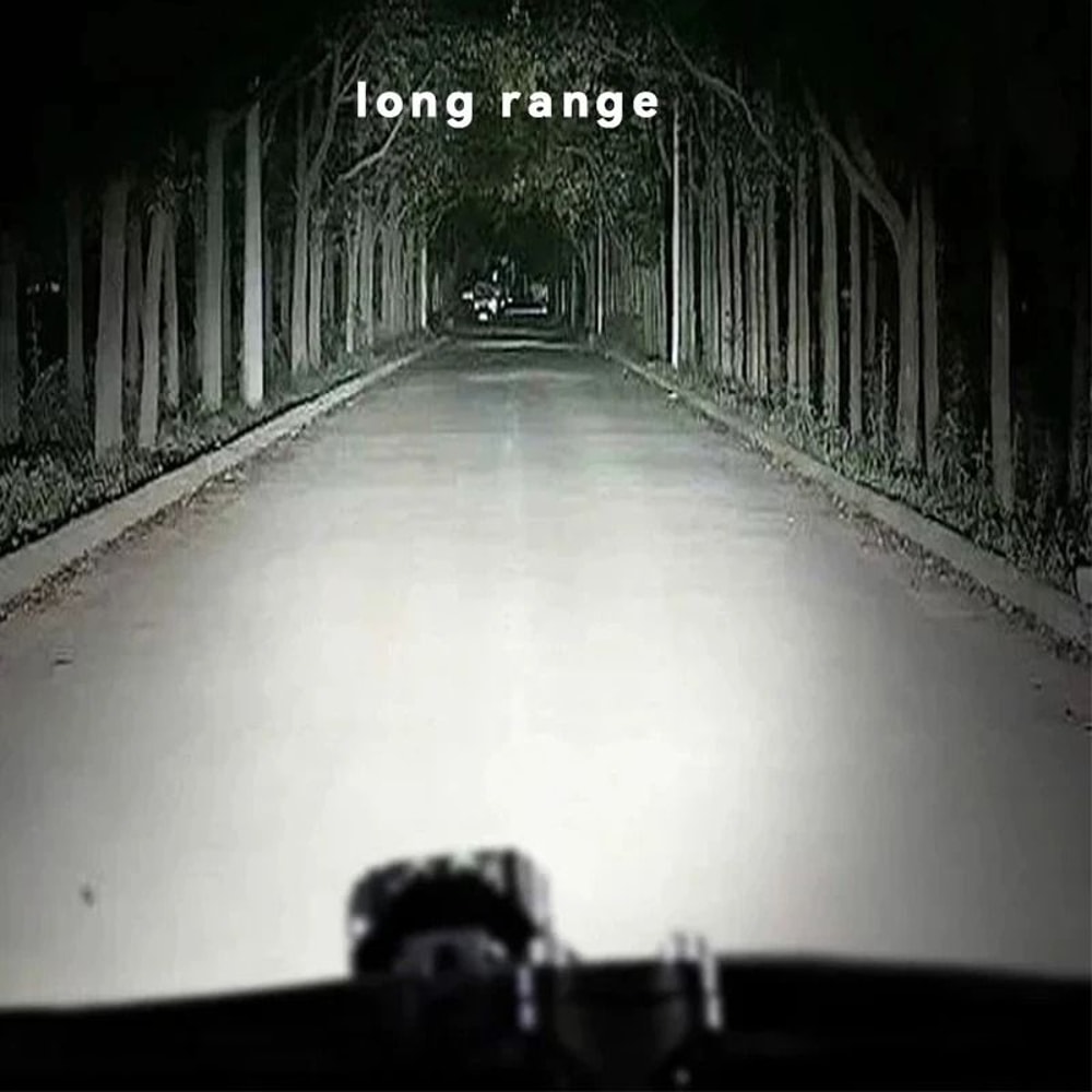 Bike Light Set USB Rechargeable IPX5 Waterproof Front Rear Safety Lights For Mountain Road 4