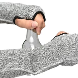 level 5 cut-resistant safety sleeves – breathable hppe arm guard bracers for home & work