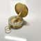 Portable Pocket Brass Compass Luminous Navigation Tool For Outdoor Camping Hiking 4