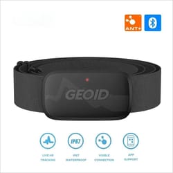 hs500 bluetooth heart rate monitor chest strap – ip67 waterproof ant+ tracker for fitness